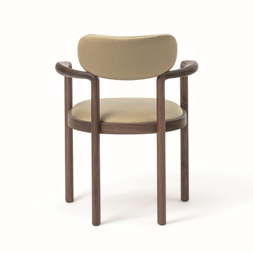 Chaise 163 - Dione - Chaise en bois avec dimensions L62 × P55 × H82 cm - Pacific Compagnie.