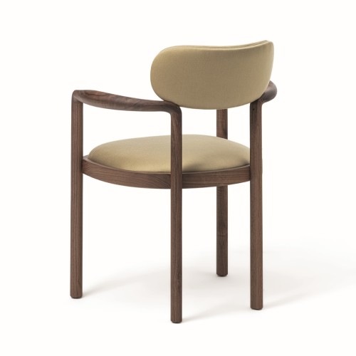 Chaise 163 - Dione - Chaise en bois de style moderne de la marque Porada - Pacific Compagnie.
