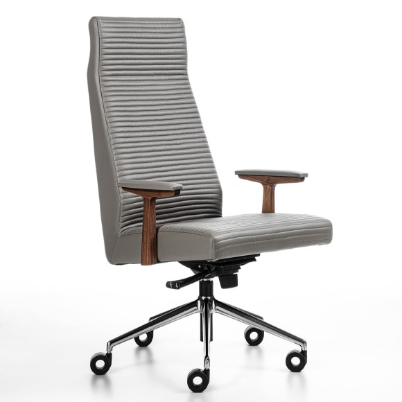 Chaise 163 - Elis - Chaise en bois massif et métal pour décoration intérieure - Pacific Compagnie.
