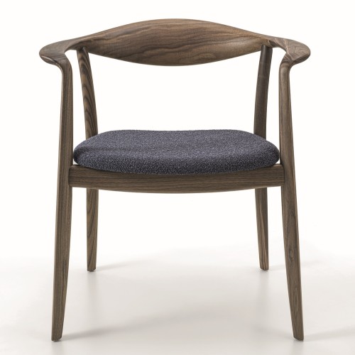 Chaise 163 - Frida - Chaise en bois de Porada, parfaitement adaptée pour un espace de vie - Pacific Compagnie.