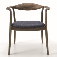 Chaise 163 - Frida - Wood chair with minimalist style - Pacific Compagnie.