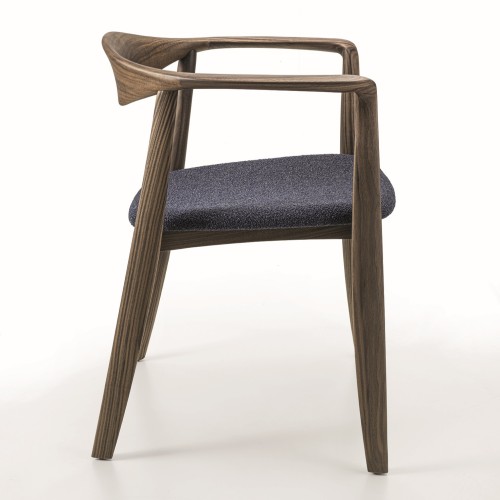 Chaise 163 - Frida - Chaise en bois avec design épuré, parfaite pour un déjeuner en famille - Pacific Compagnie.