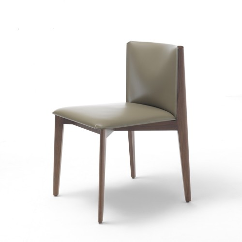 Chaise 163 - Ionis - Ionis wooden chair, 79 cm high, ergonomic design - Pacific Compagnie.