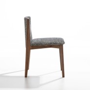 Chaise 163 - Ionis - Wooden chair with Ionis design - Pacific Compagnie.