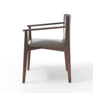 Chaise 163 - Ionis - Chaise en bois massif, design italien Chaise 163-Ionis - Pacific Compagnie.
