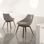 Chaise 163 - Penelope - Chaise en bois de style moderne - Pacific Compagnie.
