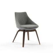 Chaise 163 - Penelope - Ergonomic wooden seating solution - Pacific Compagnie.