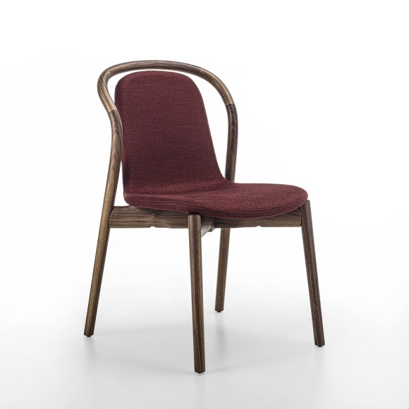 Chaise 163 - Petra - Luxury wooden chair with intricate details - Pacific Compagnie.