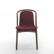 Chaise 163 - Petra - Modern wood chair for living room - Pacific Compagnie.