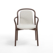 Chaise 163 - Petra - Porada wooden chair with elegant design - Pacific Compagnie.