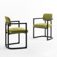 Chaise 163 - Serena - Comfortable wood chair with classic style - Pacific Compagnie.