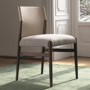 Chaise 163 - Sveva - Porada wood chair with modern style - Pacific Compagnie.