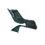 Chaise longue 150 - Playa - Luxurious outdoor lounger with bronze metal frame - Pacific Compagnie.