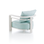 Fauteuil 150 - Capri | Fauteuil extérieur de luxe en métal avec dimensions 220x83x83 - Pacific Compagnie.