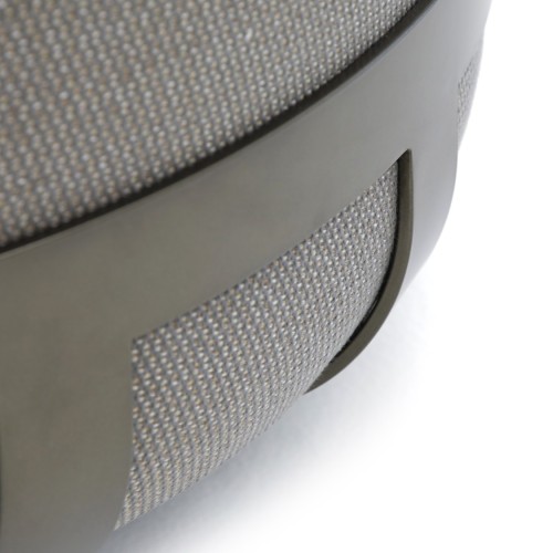 Pouf 150 - Dafne - Luxury outdoor aluminum pouf in bronze finish - Pacific Compagnie.