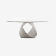 Table de repas 150 - Otello - Luxury marble outdoor dining table - Pacific Compagnie.