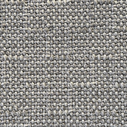 Tapis 150 - Juno Grey - Tapis extérieur gris et sable en tissu de luxe - Pacific Compagnie.