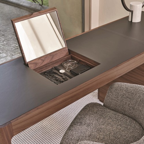 Coiffeuse 163 - Afrodite bijoux - Wooden dressing table with bijoux details - Pacific Compagnie.