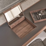 Coiffeuse 163 - Afrodite bijoux - Luxury wood dressing table with Afrodite design - Pacific Compagnie.