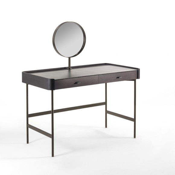 Coiffeuse 163 - Dafto - Elegant wood and metal vanity table for bedroom - Pacific Compagnie.