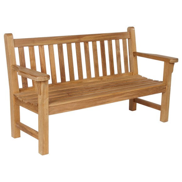 Banc 139 - London - Banc 139-London en teck massif, version grande taille - Pacific Compagnie.