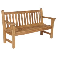 Banc 139 - London - Banc 139-London en teck massif, version grande taille - Pacific Compagnie.
