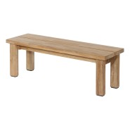 Banc 139 - Titan - Elegant Barlow Tyrie teak bench, 44 cm high, versatile design for modern interiors - Pacific Compagnie.