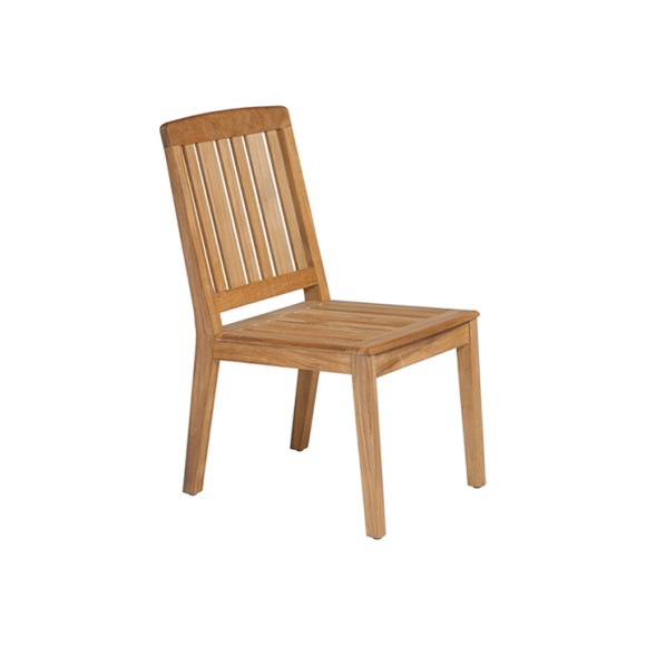 Chaise 139 - Chesapeake - Chaise en teck massif style Chesapeake, finition teck naturel - Pacific Compagnie.