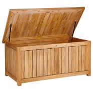 Coffre Storage 139 - chest - Natural teakwood storage chest with spacious interior, perfect for home organization - Pacific Comp