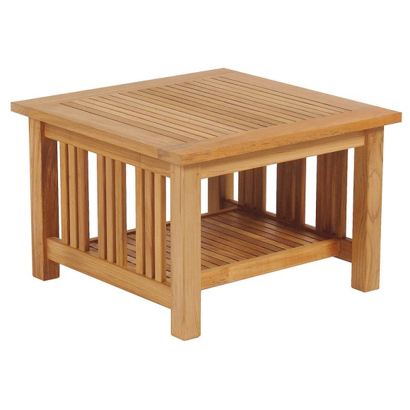 Table basse 139 - Mission - Table basse teck naturel, design Mission - Pacific Compagnie.