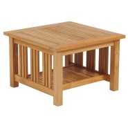 Table basse 139 - Mission - Table basse teck naturel, design Mission - Pacific Compagnie.