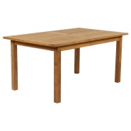 Table de repas 139 - Monaco - Table de repas 139-Monaco en teck massif, finition naturelle, 150 cm de long - Pacific Compagnie.