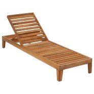 Transat 139 - Capri - Classic Barlow Tyrie teak sunbed, durable solid wood, multiple height settings - Pacific Compagnie.