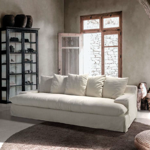 Canapé 39 - Baltic - Elegant Scandinavian-style sofa, sturdy wood frame, multiple color options - Pacific Compagnie.