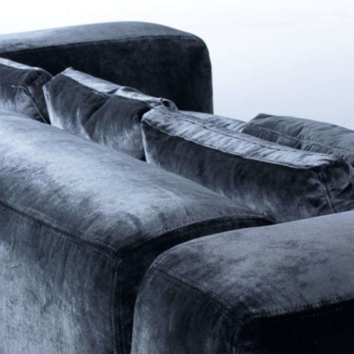 Canapé 39 - Bond - Elegant beech and pine sofa in compact size, perfect for modern living rooms - Pacific Compagnie.