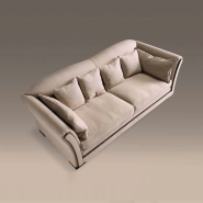 Canapé 39 - Charles - sleek modern sofa, high‑density foam seating, 92 cm height, multiple colour options - Pacific Compagnie.