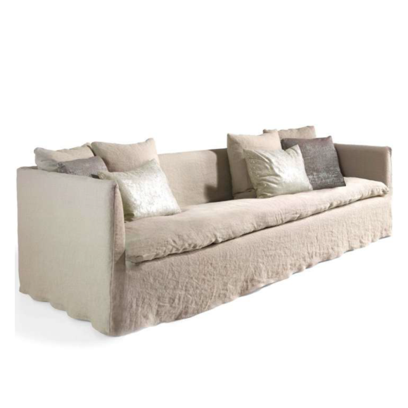 Canapé 39 - Clark - Modern beech and pine sofa in multiple colors, available in sizes S to XL, sleek 110 cm depth - Pacific Comp
