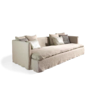 Canapé 39 - Clark XXL – modèle large L340, cadre en pin, idéal pour grand salon – Pacific Compagnie.
