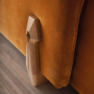 Canapé 39 - Dream – canapé modulable taille S, bois de hêtre – Pacific Compagnie.