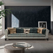 Canapé 39 - Marriott - Large size sofa offering spacious seating, sturdy beech‑pine wood base, and premium foam comfort, in vari