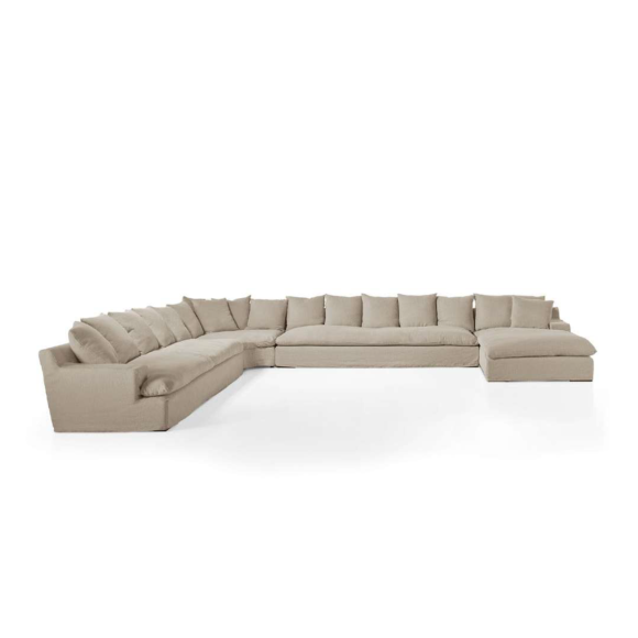 Canapé Modulaire 39 - Baltic - canapé modulable multi‑coloris, finition bois durable - Pacific Compagnie.