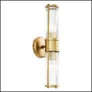 Applique 24 - Claridges Double - Chrome finish - Pacific Compagnie.