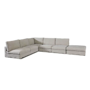 Canapé Modulaire 39 - Pierce - modern modular couch, premium wood mix, multiple colour options for living spaces - Pacific Compa