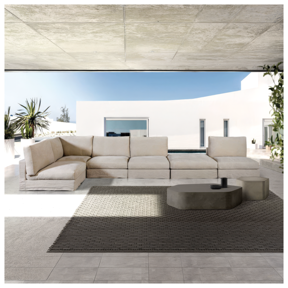 Canapé Modulaire 39 - Port Douglas - canapé modulable en bois de hêtre et pin, plusieurs coloris - Pacific Compagnie.