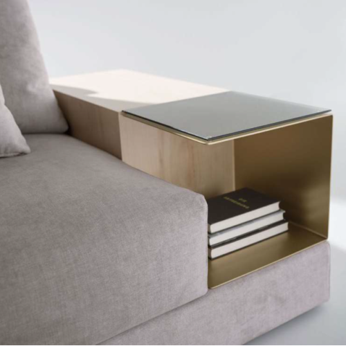 Canapé Modulaire 39 - Rosewood – version coloris personnalisable – Pacific Compagnie.