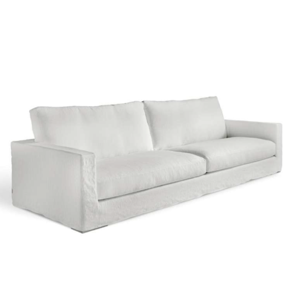 Canapé 39 - Pierce - Compact L‑shaped sofa with sturdy wood frame - Pacific Compagnie.