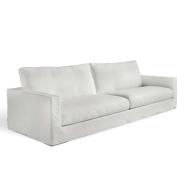 Canapé 39 - Pierce - Compact L‑shaped sofa with sturdy wood frame - Pacific Compagnie.