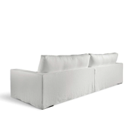Canapé 39 - Pierce - Canapé compact en hêtre, dimensions 238x110x89 cm - Pacific Compagnie.