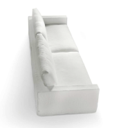 Canapé 39 - Pierce - modern beech pine sofa, 239 cm wide, multiple colors - Pacific Compagnie.