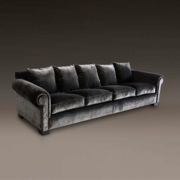 Canapé 39 - Simpson Country – finition en hêtre et pin, design élégant – Pacific Compagnie.